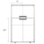 TV Mount Kit for Merchandiser M Panel