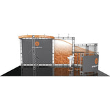 Epsilon Orbital Express Truss 10 x 20ft Modular Exhibit