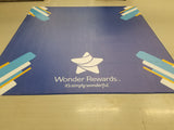 Custom Printed Vinyl Interlocking Floor Tile