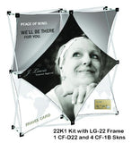 2x2 Collage Pop up Display Kit 1, similar to Xpressions kit