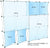 Collage 4x3 Trade PopUp Display Kit 4, similar to xpressions