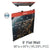 8ft flat waveline tube frame display