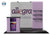 Waveline Aquarius Model Tube Frame Pillow Case Graphic Trade Show Display