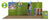 Caribbean Model Waveline tube frame pillow case fabric graphic trade show display
