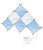 Collage Large Pyramid PopUp Display Kit 6, similar to the Xpressions displays