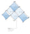 Collage Large Pyramid PopUp Display Kit 7, similar to the Xpressions displays