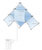 Collage Large Pyramid PopUp Display Kit 8, similar to the Xpressions displays