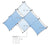 Collage Large Pyramid PopUp Display Kit 9, similar to the Xpressions displays