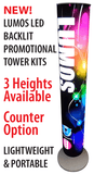 Lumos Illuminated Towers - 3D Banner Stands