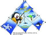 Collage Large Pyramid PopUp Display Kit 1, similar to the Xpressions displays