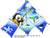 Collage Large Pyramid PopUp Display Kit 1, similar to the Xpressions displays
