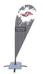 BrandStand Feather Flag™ Indoor/Outdoor Portable Flag Stand