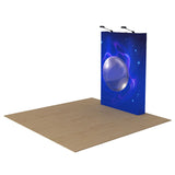 OneFabric™ 5ft (2x3) Popup Displays with One-Piece Fabric Graphic