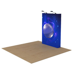 OneFabric™ 5ft (2x3) Popup Displays with One-Piece Fabric Graphic