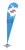 BrandStand Feather Flag™ Indoor/Outdoor Portable Flag Stand