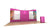 Angelfish model Waveline 20ft tube frame pillow case graphic trade show display