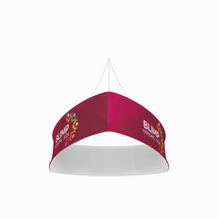 Blimp CURVED TRIANGLE Hanging Banners
