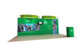 BrandStand WaveLine Media™ Kits - Dolphin 20' (229”w x 89.9”h -104.6”h w/ header)