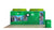BrandStand WaveLine Media™ Kits - Dolphin 20' (229”w x 89.9”h -104.6”h w/ header)