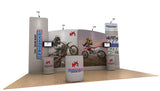 BrandStand WaveLine Media™ Kits - Hammerhead 20' (229.2”w x 129.1”h)