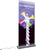 Illumistand: Illuminated Double-Sided Retractable 31.5" x 78" Banner stand