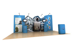 BrandStand WaveLine Media™ Kits - Osprey 20' (223.5”w x 97.3”h - 103.6”h w/ header)