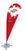 BrandStand Feather Flag™ Indoor/Outdoor Portable Flag Stand