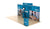 BrandStand WaveLine Media™ Kits - Tarpon 20’ (229”w x 89.9”h - 104.6”h w/header)