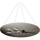Trade Show Hanging Banner - Disc Shape Horizontal
