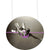 Trade Show Hanging Banner - Disc Shape Vertical