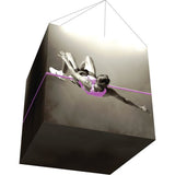 Trade Show Hanging Banner - 3D Cube Shape