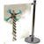 Cafe Barrier Indoor/Outdoor Banner Stand System