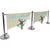 Cafe Barrier Indoor/Outdoor Banner Stand System Extension Kit