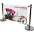 Cafe Barrier Indoor/Outdoor Banner Stand System