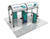 20’x20′ Island Orbital Truss Display Units