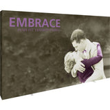 Embrace 5x3 12.25ft full height push-fit tension fabric display