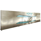 Hopup 30ft Frame, Graphic, Soft Carry Bag / Flat / Front WITH End Caps