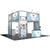 Hybrid Pro 20x20 Modular Island