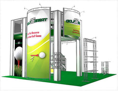 20 X 20 SPACE- Trussworks Double Deck Exhibit System (KITS)