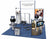 20X20 - Hyperlite tool-less hybrid truss / extrusion display system (KITS)