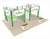 30 x 40 Eco-whats - Trussworks Double Deck Exhibit System (KITS)