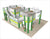 30 x 40 Eco-whats - Trussworks Double Deck Exhibit System (KITS)
