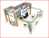 30 x 30 - Double Deck Display Rentals