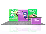 10' x 20' Displays - Segue Sunrise Hybrid Display