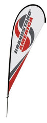 11’ Double-Sided Teardrop Flag and Hardware
