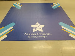Custom Printed Vinyl Interlocking Floor Tile