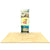 OneFabric™ 2.5Ft (1x3) Popup Displays with One-Piece Fabric Graphic