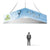 Triangular Hanging Banners(Single-Sided)