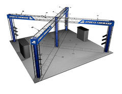 20x20s - EZ12 tool-less collapsible truss display system (KITS)