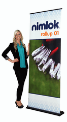 Nimlok Roll Up Banner Stands